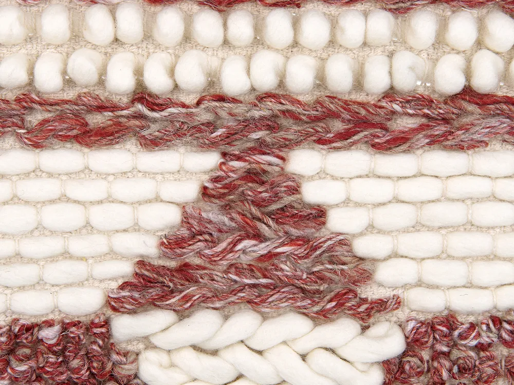 Wandbehang SAIF Wolle 90 cm Rot_847618