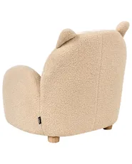 Kids Armchair Cat ZOAR Boucle Beige_975930