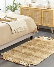 Teppich BERISSA Beige 80 x 150 cm Jute_1054585