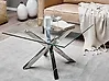 Couchtisch STARLIGHT Sicherheitsglas Silber