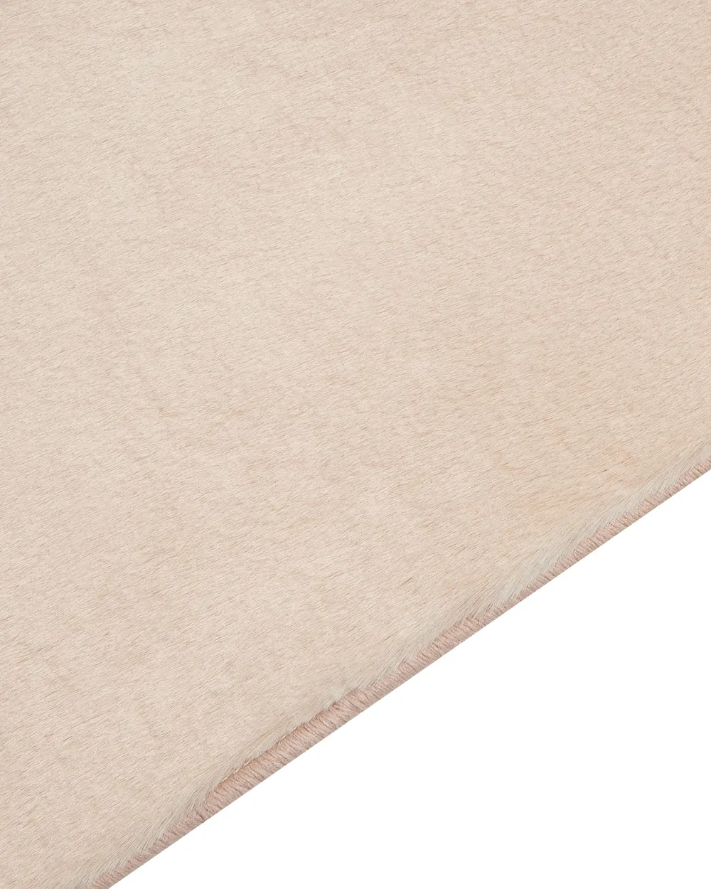 Faux Fur Rug MIRPUR Beige 80 x 150 cm_858886
