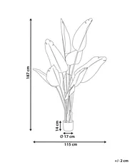 Kunstpflanze BANANA TREE 187 cm Grün_917273