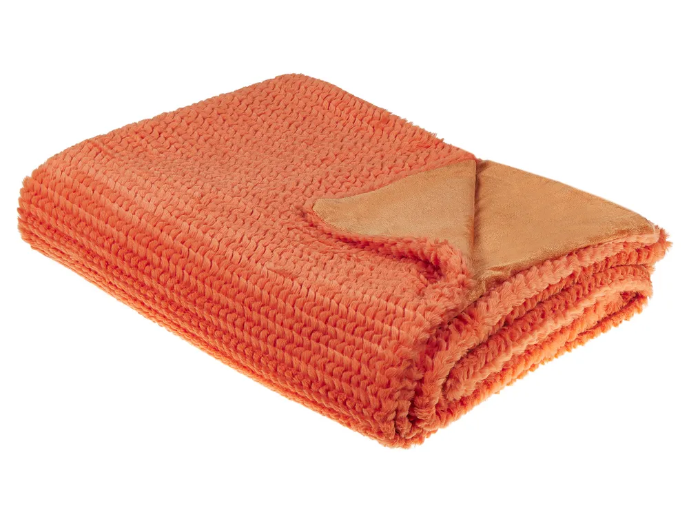 Kuscheldecke BJAS 150 x 200 cm Orange