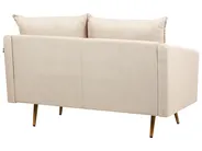 Sofa 2 Seater MAURA Velvet Beige_912964