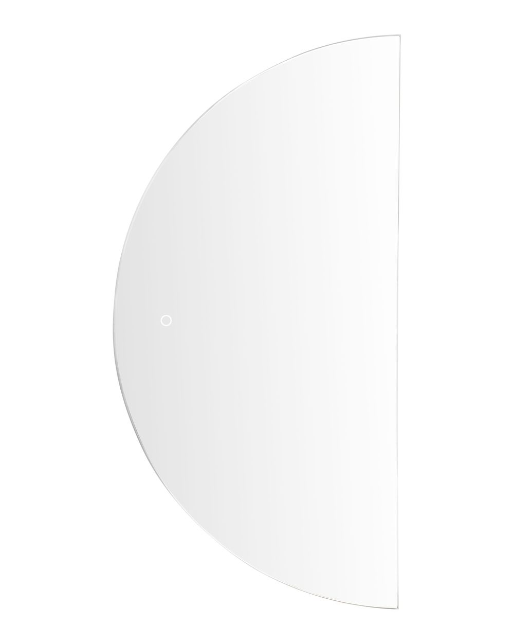 Kopalniško ogledalo LED LOUE 50 cm 100 cm Silver