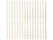 Bett mit Lattenrost Kiefernholz VANNES 180 x 200 cm Hellbraun_925099