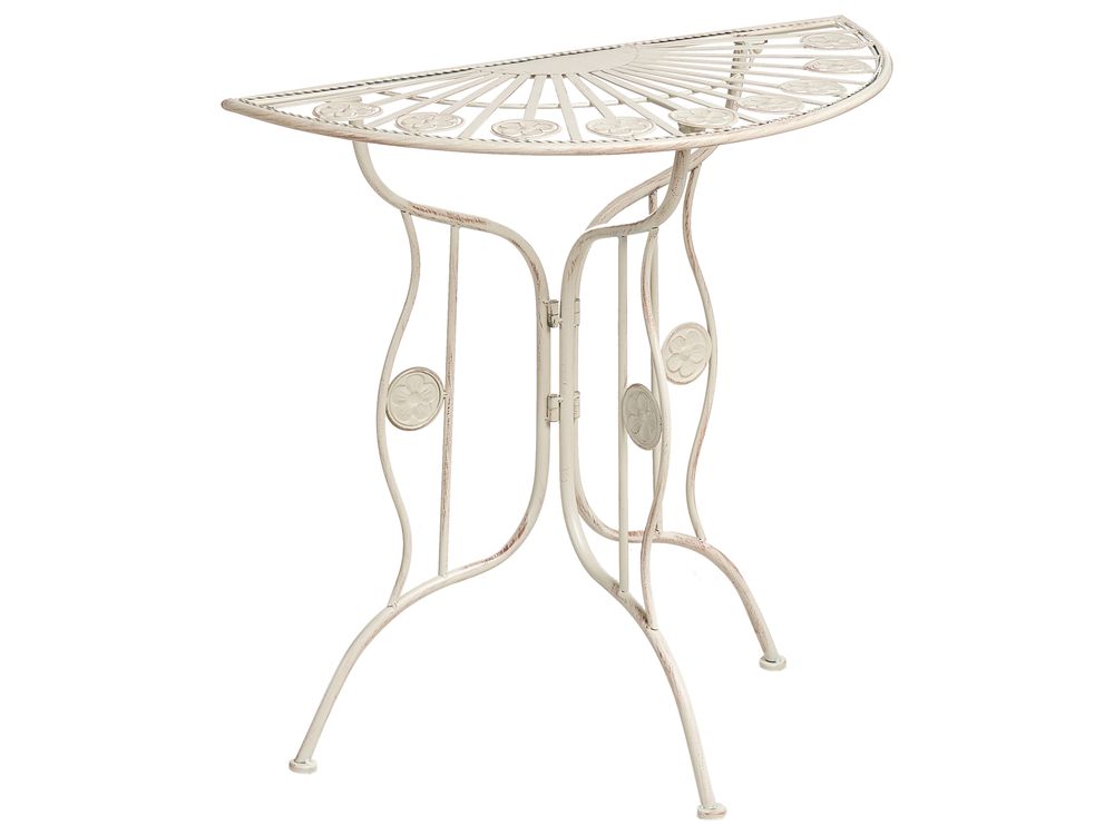 Stol za bistro COGGIA 80 cm 37 cm Metal Svijetlo bež