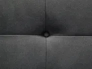 Sofa Bed 3 Seater FLORLI Fabric Black_704147
