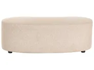 Sofa AMAL mit Ottomane Stoff Beige_1145668