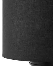 Set of 2 Table Lamps TOBOL Ash Wood Black_763041