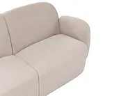 Bank 2-zits JULE Bouclé Beige_1125945