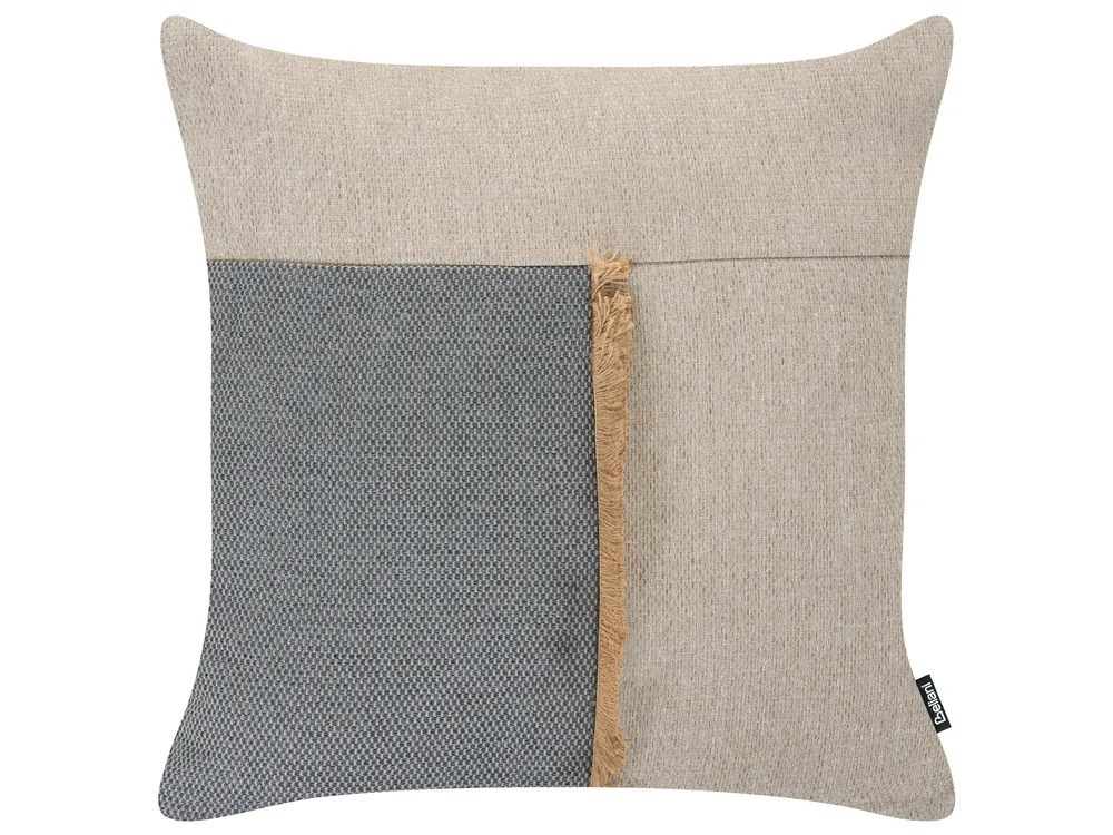 Set van 2 tuinkussens CARYOTA effen 45 x 45 cm Beige_1125151