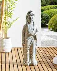 Gartenskulptur THOIRY Grau_939215
