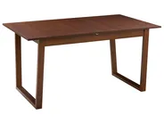 Ausziehbarer Esstisch CAMDEN Dunkle Esche 160/200 cm 95 cm_1067689