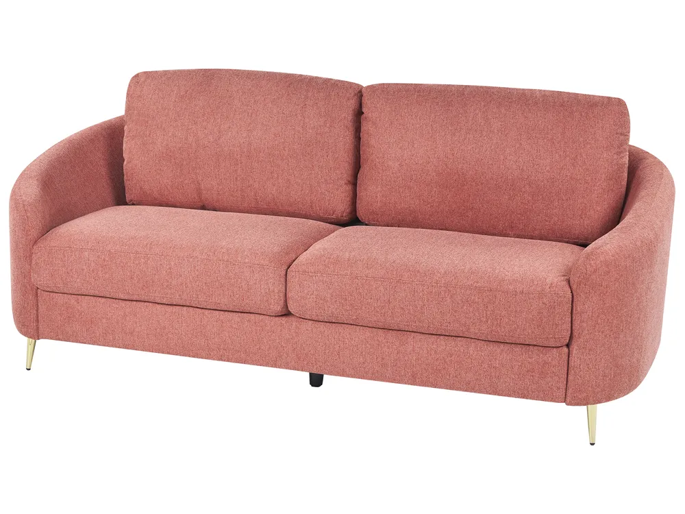 Sofa 3-Sitzer TROSA Stoff Rosa_851843