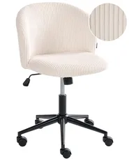 Bürostuhl MILES Cord Cremeweiß_1042884