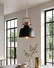 Pendant Lamp NARMADA Metal Graphite Grey_1151153