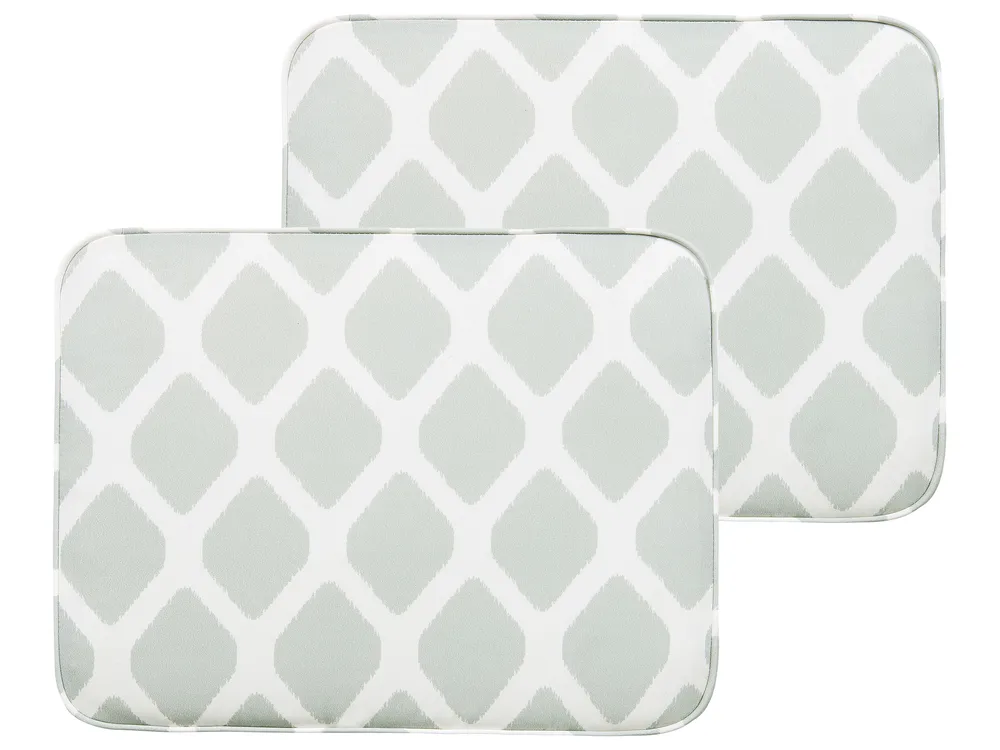 Gartenstuhlkissen 2er Set FIJI 29 x 38 cm Mintgrün