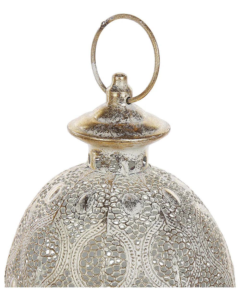 Laterne AMORGOS 34 cm Metall Gold_787643