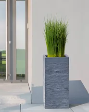 Blumenkübel DION 33 cm Dunkelgrau_781587