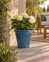 Plant Pot MAIZE 43 cm Blue