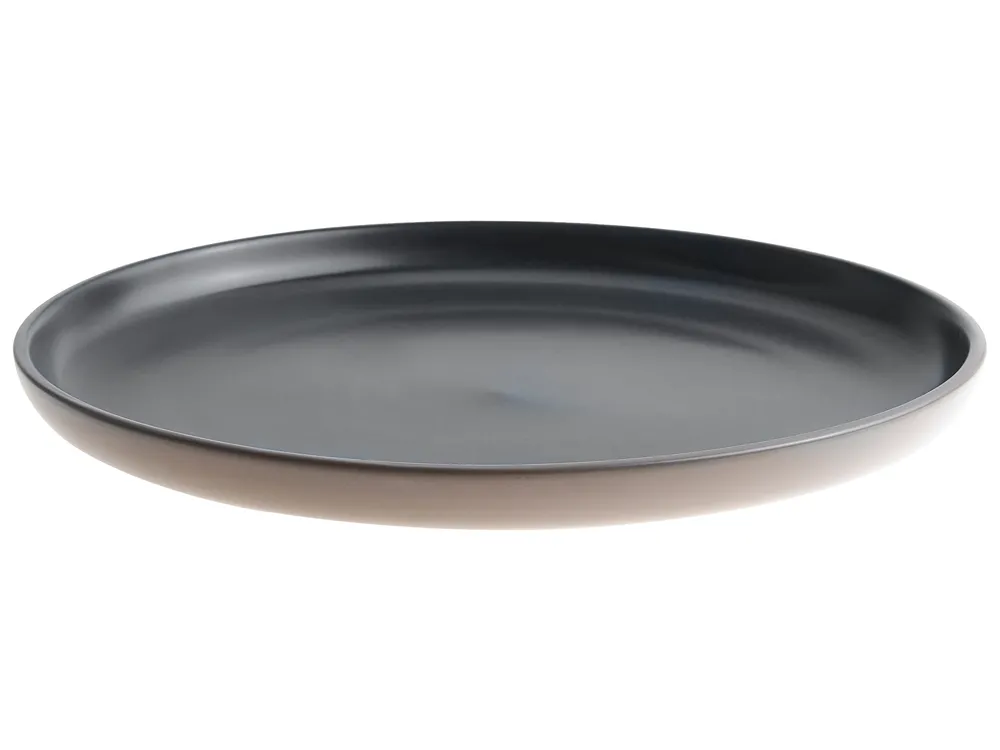 Tafelservice 16-teilig NUTMEG Steinzeug Schwarz / Beige_1049579