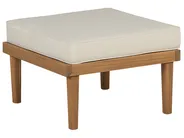 Garden Lounge Set with Table and Ottoman 4 Seater BARATTI Acacia Wood Brown_830649