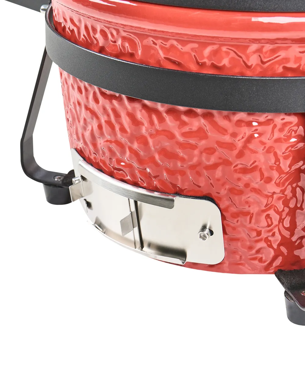 Mini-Holzkohlegrill KAMADO Keramik Rot_1007529