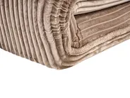 Single Sofa Bed LYSEKIL Corduroy Light Brown_1043284