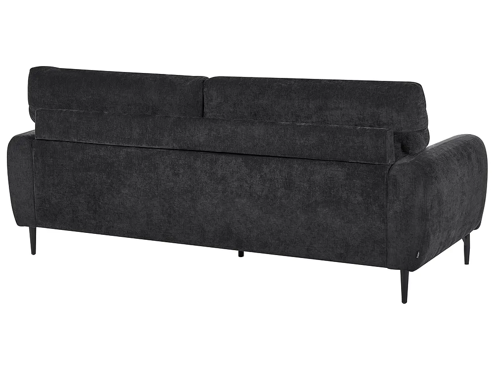 Bank 3-zits SKARO Chenille Zwart_1156710