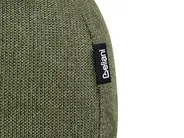 Sofa 3-Sitzer SALLA mit Ottomane Stoff Grün_1058298