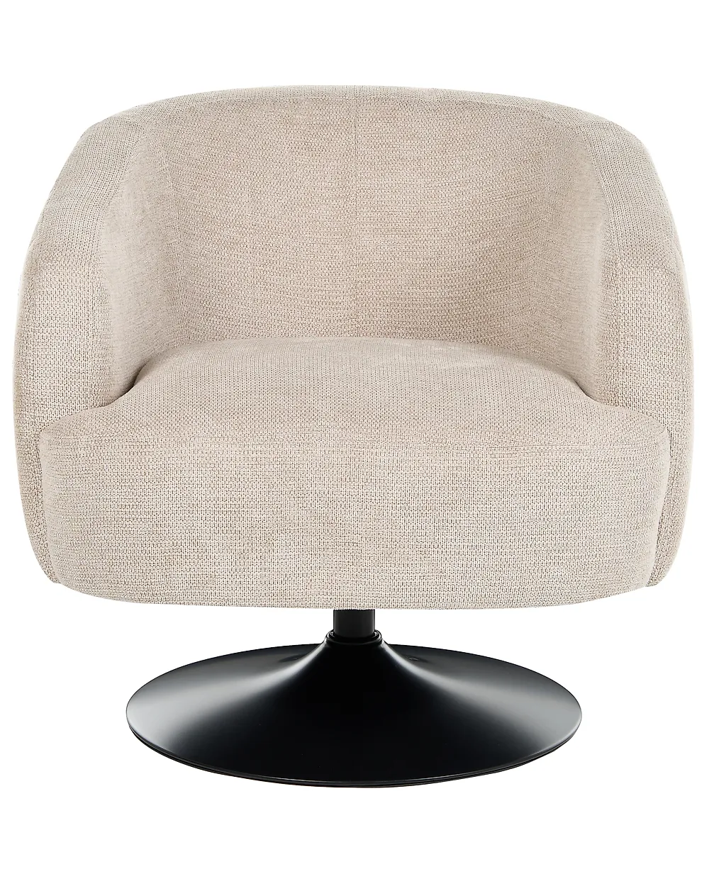 Drehsessel NORAGER Stoff Hellbeige_1165188