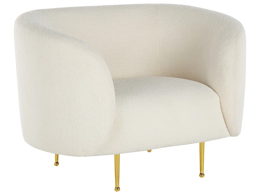 Sofa Set 6-Sitzer LOEN Bouclé Weiß_831528