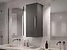 Bathroom Wall Mounted Cabinet BILBAO 40 cm Black
