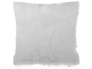 Dekokissen 2er Set DAISY 45 x 45 cm Webpelz Hellbeige Ohne Muster_769923