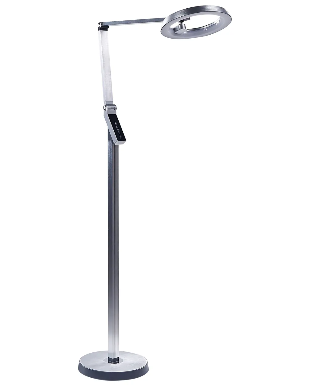 LED Stehlampe CARINA mit Dimmer Metall Silber_855389