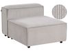 Sesselmodul ARDAL Cord Taupe