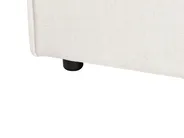 Wasserbett Stoff LINARDS 180 x 200 cm Cremeweiß_980659
