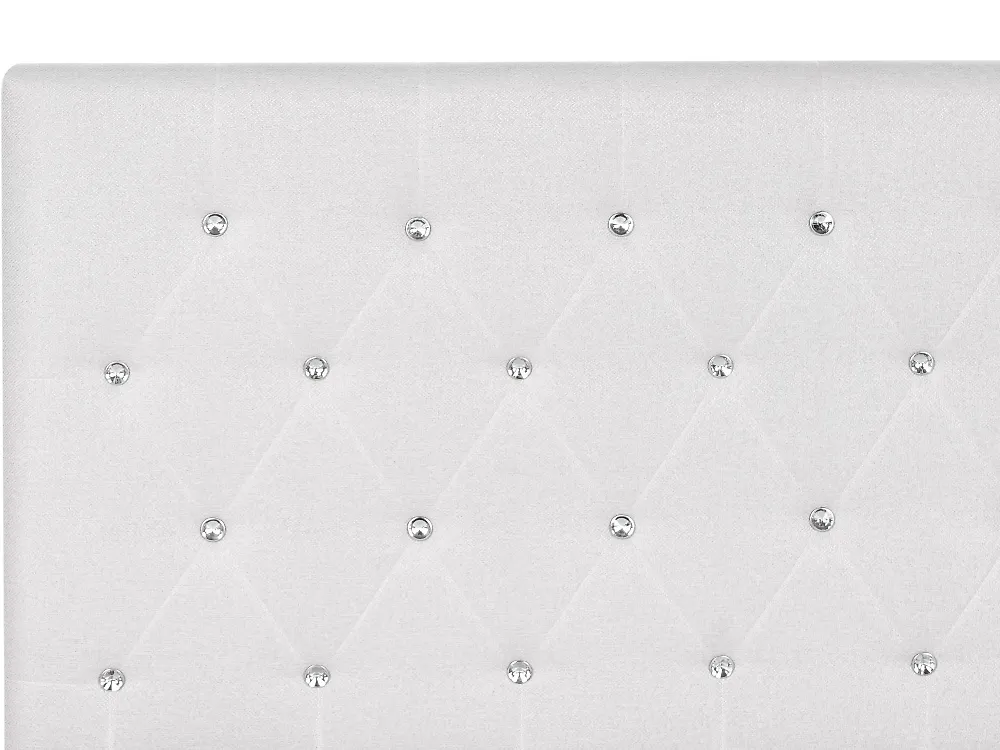 Bett mit Stauraum AMIENS Stoff Beige 180 x 200 cm_1185161