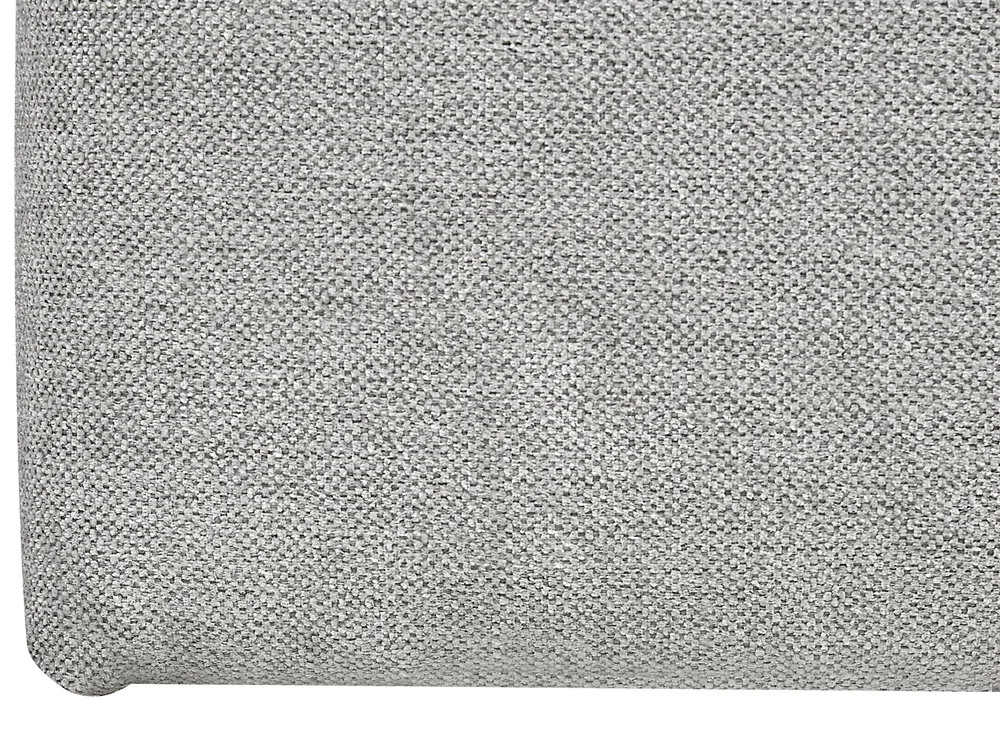 Boxspringbett mit Stauraum ARISTOCRAT Stoff Hellgrau 160 x 200 cm_873796