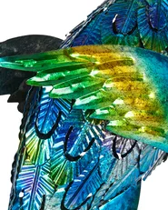 Garden Statue PEACOCK Blue_954919