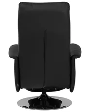 Relaxfauteuil PRIME inclusief voetensteun Kunstleer Zwart_709143