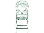 Bistro Set ALBINIA Metall Grün_1016198