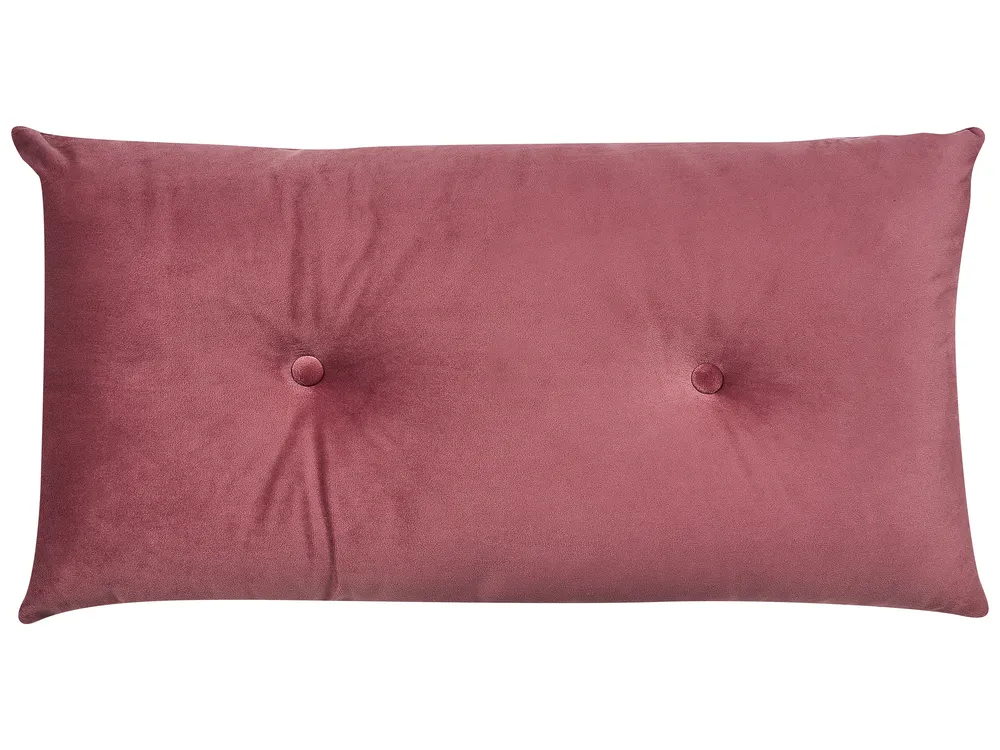 Sofa Set 3-Sitzer VESTFOLD Samtstoff Rosa_851647