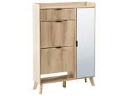 Shoe Storage Cabinet MOONIE Light Brown_1015005