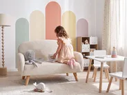 Kids Sofa OTTAL Boucle Beige_1124146