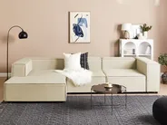 Chaiselongue APRICA Kunstleinen Beige_874021