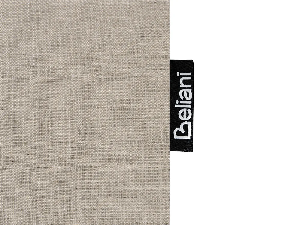 Ottoman Bed without Headboard DINAN Fabric Taupe 120 x 200 cm (EU Small Double)_1193837