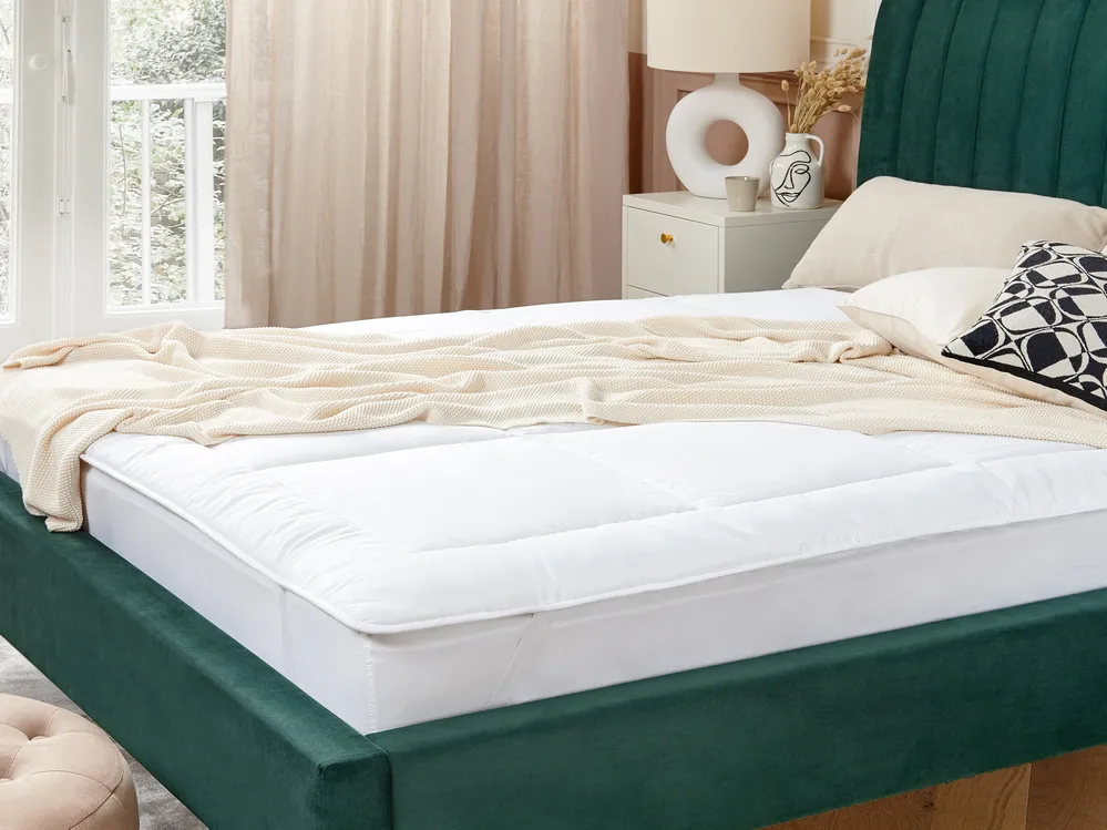 Polyester-Matratzentopper AIZKORRI 160 x 200 cm