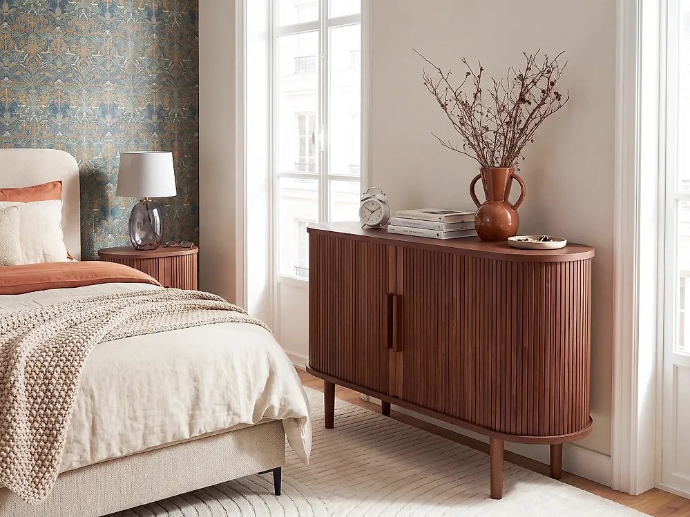 2 Door Sideboard SORELL Dark Brown_1166593